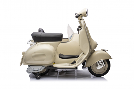 Scuter electric cu atasament Piaggio VESPA 150 VL1T 110W 12V 10Ah, culoare Bej [24]