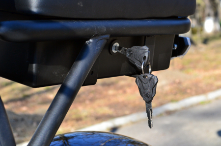 Scuter electric pentru adulti Solley SMD-X7S #Black, 2000W putere cu 2 baterii detasabile de 60V 20Ah [14]