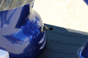 Scuter electric pentru copii NITRO ECO Retro 350W 24V 6.5 inch #Albastru [10]