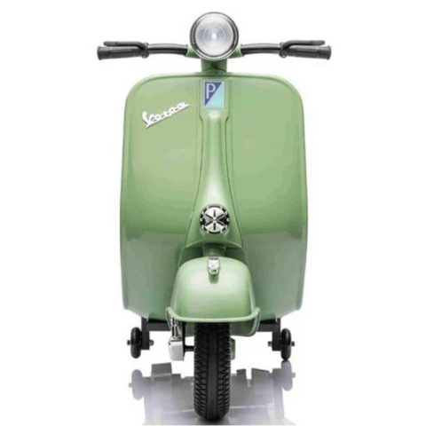 Scuter electric Piaggio VESPA 150 VL1T 110W 12V 7Ah, roti moi, scaun tapitat, culoare verde [1]