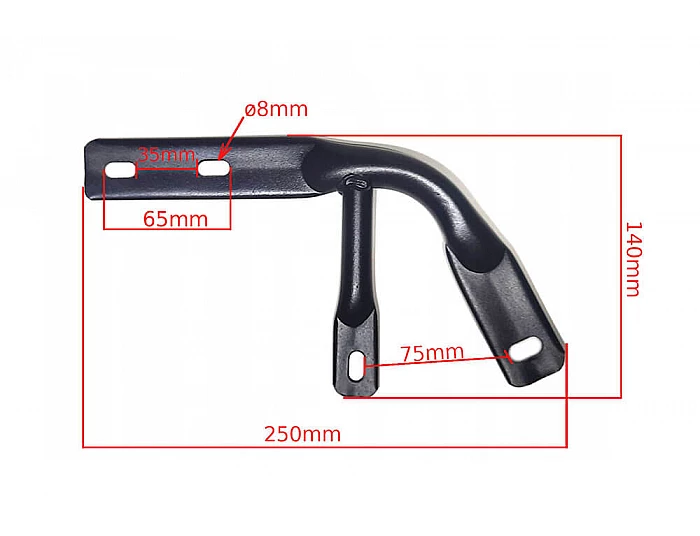 Suport portbagaj pentru 110cc, 125cc, Quad electric [1]