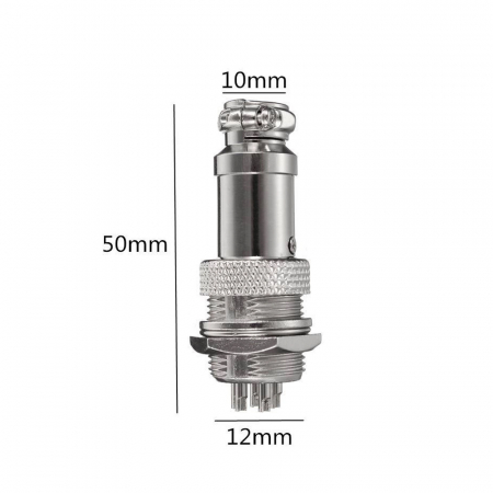 Set conector incarcator GX cu 3 pini [1]