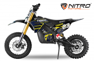 Motociclete electrice - Motocicleta electrica Eco Tiger 1000W 36V 12/10 #Albastru