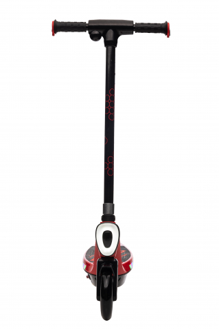 Trotineta electrica pentru copii Kinderauto BJKL168, 45W, 12V 7Ah, lumini ambientale, roti moi, rosie [11]