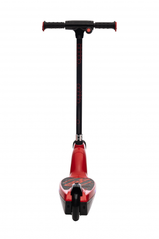 Trotineta electrica pentru copii Kinderauto BJKL168, 45W, 12V 7Ah, lumini ambientale, roti moi, rosie [15]