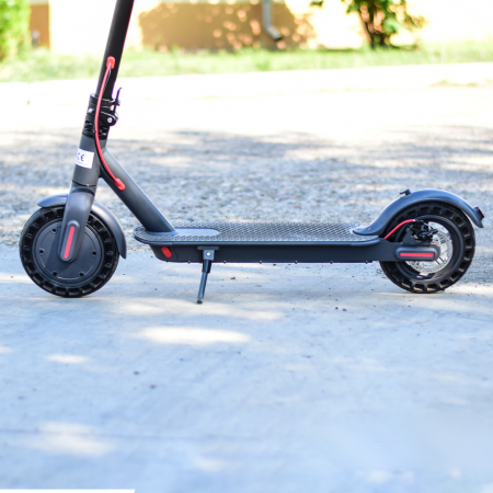 Trotineta electrica pliabila Solley X1 250W 36V 7.8Ah, roata 10inch, Aplicatie, culoare Negru [2]