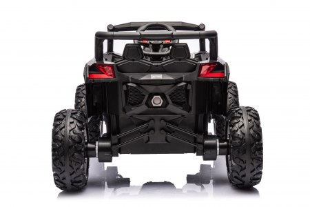 UTV electric 4x4, Kinderauto BJJH105 120W 12V 14Ah Premium, culoare neagra [5]