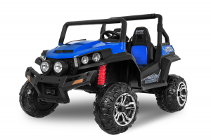 Masinute electrice - UTV electric pentru 2 copii Golf-Kart 210W 24V PREMIUM #Albastru
