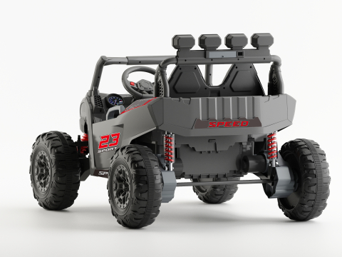 UTV electric pentru 2 copii Kinderauto Arrow Dune-Buggy 220W 12V, premium Negru [13]