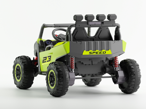 UTV electric pentru 2 copii Kinderauto Arrow Dune-Buggy 300W 24V, premium Verde [3]