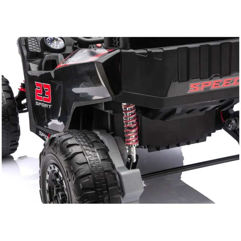 UTV electric pentru 2 copii Kinderauto Arrow Dune-Buggy 300W 24V, premium Negru [5]