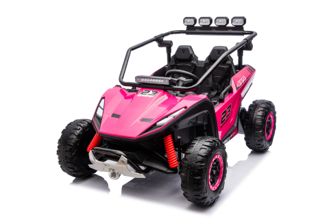 UTV electric pentru 2 copii Kinderauto Vector Dune-Buggy 300W 24V, premium Roz [18]