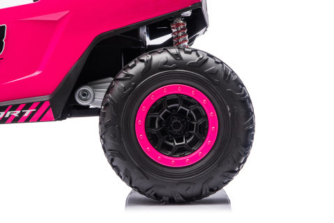 UTV electric pentru 2 copii Kinderauto Vector Dune-Buggy 300W 24V, premium Roz [11]