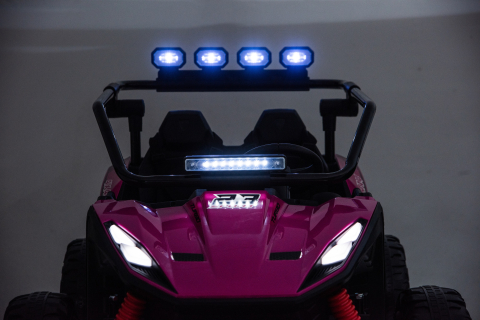 UTV electric pentru 2 copii Kinderauto Vector Dune-Buggy 300W 24V, premium Roz [8]