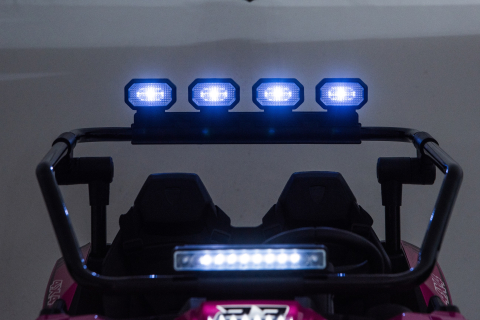 UTV electric pentru 2 copii Kinderauto Vector Dune-Buggy 300W 24V, premium Roz [9]