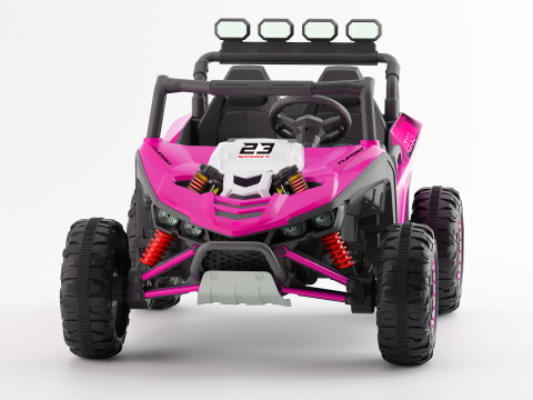 ATV & UTV Electrice - UTV electric pentru 2 copii Kinderauto Arrow Dune-Buggy 300W 24V, premium Roz