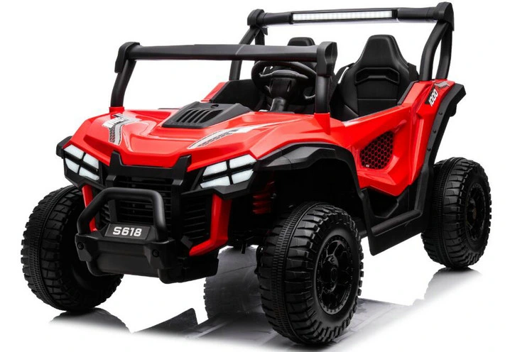 UTV electric pentru 2 copii Kinderauto Buggy-Truck 200W 12V, premium, culoare rosie [1]