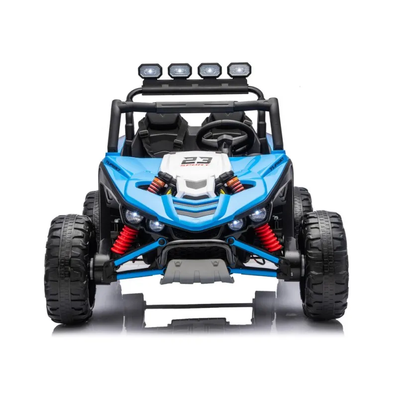 UTV electric pentru 2 copii Kinderauto Arrow Dune-Buggy 220W 12V, premium Albastru [3]