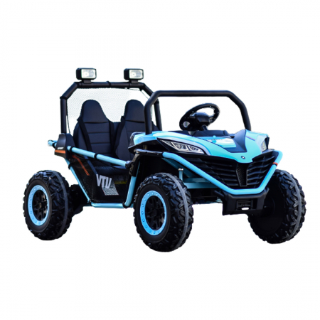 Masinute electrice - UTV electric pentru 2 copii Kinderauto Dune-Buggy 200W 24V, premium, culoare Albastru