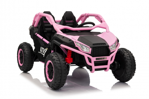 UTV electric pentru copii Kinderauto Dune-Buggy SPORT, 2 locuri, 800W, roz [8]