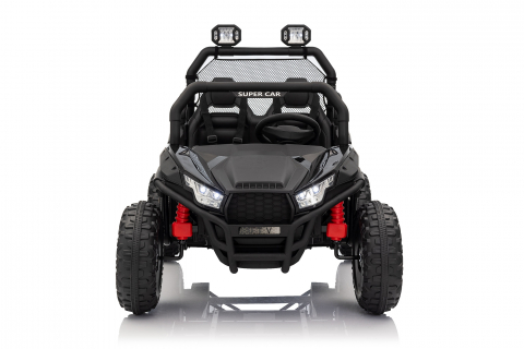 UTV electric pentru copii cu 2 locuri, Kinderauto Dune-Buggy, negru [1]