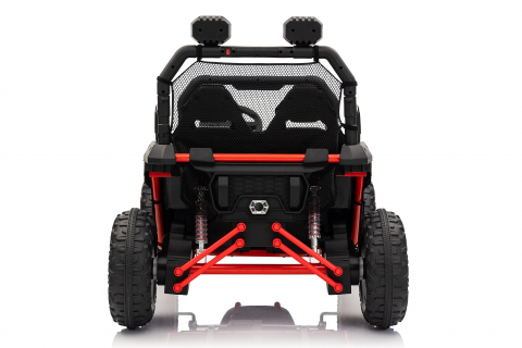 UTV electric pentru copii, Kinderauto Dune-Buggy V2, 2 locuri, putere 800W, 24V 10Ah, echipat premium, rosu [5]
