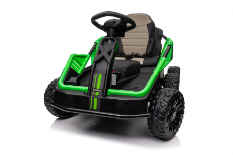 UTV electric pentru 2 copii Kinderauto MoonRider 6x6 180W 24V premium, verde [23]