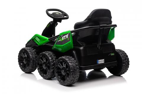 UTV electric pentru 2 copii Kinderauto MoonRider 6x6 180W 24V premium, verde [18]