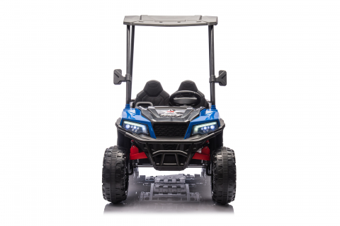 UTV electric pentru 2 copii Kinderauto Gladiator 180W 12V PREMIUM, culoare albastra [18]