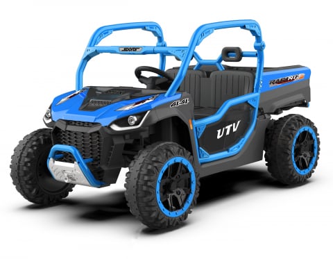ATV & UTV Electrice - UTV electric pentru 2 copii Kinderauto Ranger 4x4 Sport 300W 24V premium, culoare albastra