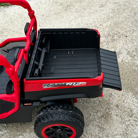 UTV electric pentru 2 copii Kinderauto Ranger 4x4 Sport 300W 24V premium, culoare rosie [19]