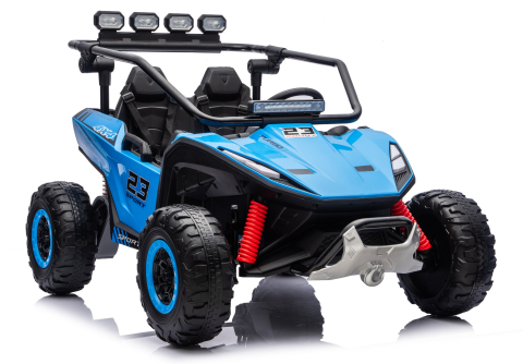 ATV & UTV Electrice - UTV electric pentru 2 copii Kinderauto Vector Dune-Buggy 220W 12V, premium Albastru