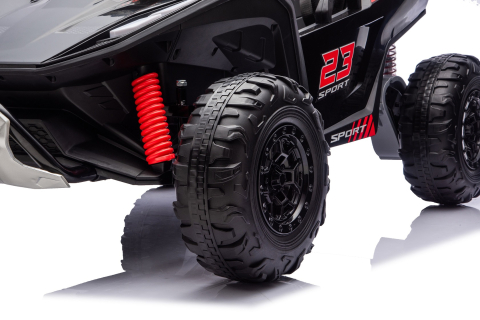 UTV electric pentru 2 copii Kinderauto Vector Dune-Buggy 220W 12V, premium Negru [9]
