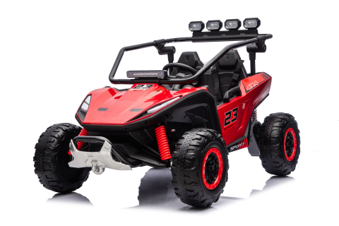 UTV electric pentru 2 copii Kinderauto Vector Dune-Buggy 220W 12V, premium Rosu [3]