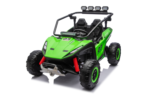 UTV electric pentru 2 copii Kinderauto Vector Dune-Buggy 220W 12V, premium Verde [18]