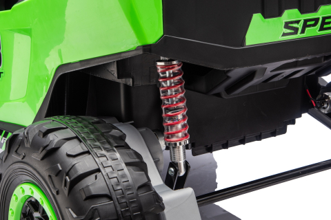 UTV electric pentru 2 copii Kinderauto Vector Dune-Buggy 220W 12V, premium Verde [13]