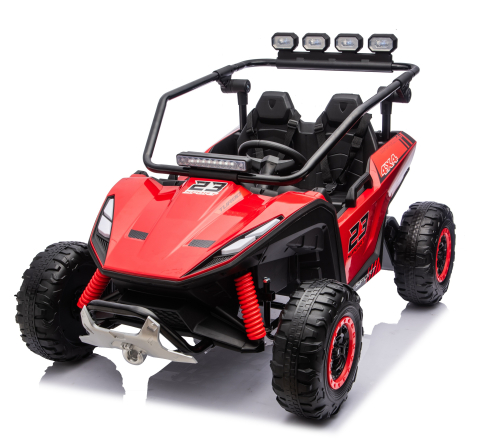 ATV & UTV Electrice - UTV electric pentru 2 copii Kinderauto Vector Dune-Buggy 300W 24V, premium Rosu