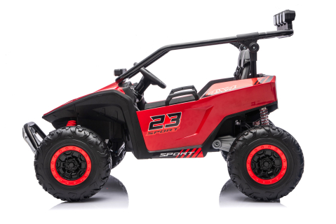 UTV electric pentru 2 copii Kinderauto Vector Dune-Buggy 300W 24V, premium Rosu [3]