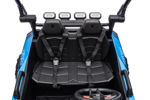 UTV electric pentru 2 copii Kinderauto Vector Dune-Buggy 300W 24V, premium Albastru [8]