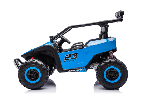 UTV electric pentru 2 copii Kinderauto Vector Dune-Buggy 300W 24V, premium Albastru [3]
