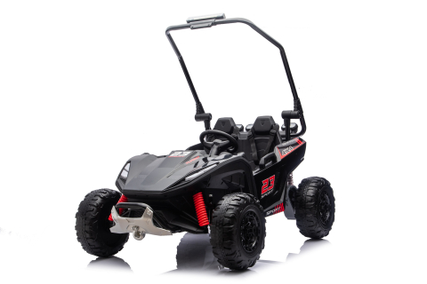 UTV electric pentru 2 copii Kinderauto Vector Dune-Buggy 300W 24V, premium Negru [2]