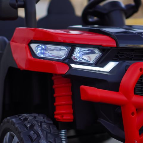 UTV electric pentru 2 copii Kinderauto X-Force 300W 24V premium, culoare rosie [15]