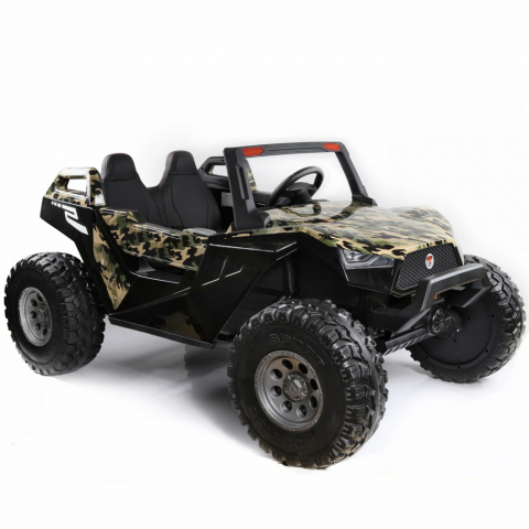 Masinute electrice - UTV electric pentru copii BJX1928, 400W, 24V, camuflaj print