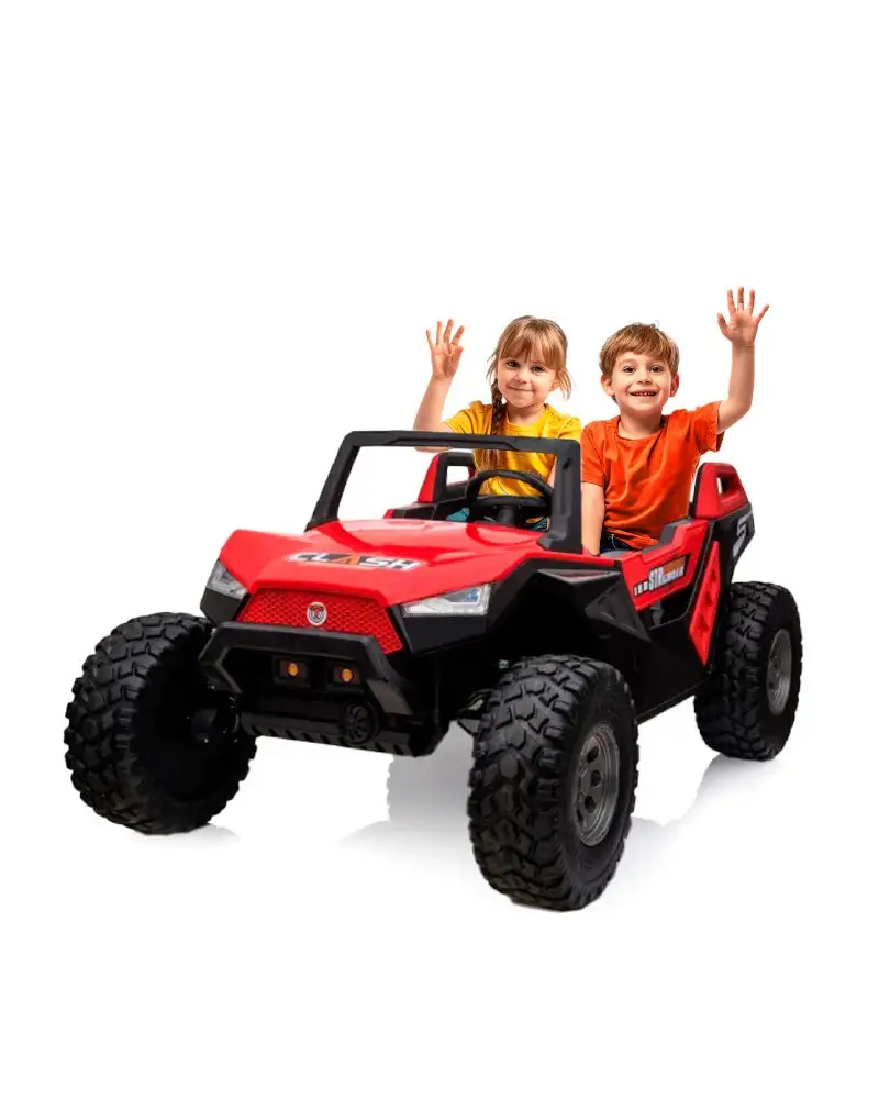 UTV electric pentru copii BJX1928, 500W, 24V, rosu [10]