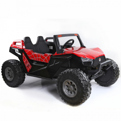 Masinute electrice - UTV electric pentru copii BJX1928, 400W, 24V, spider print