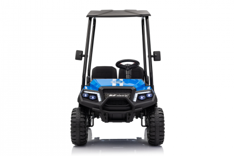 UTV electric pentru 4 copii, Kinderauto Golf-Kart 400W 24V 7Ah, cu roti moi, culoare albastra [6]