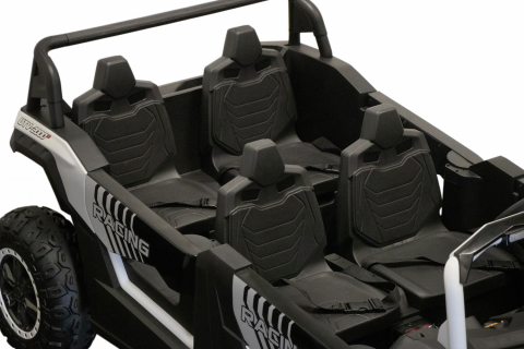 UTV electric pentru 4 copii, Conquerer XXL 600W 24V 14Ah cu roti moi, culoare verde [12]