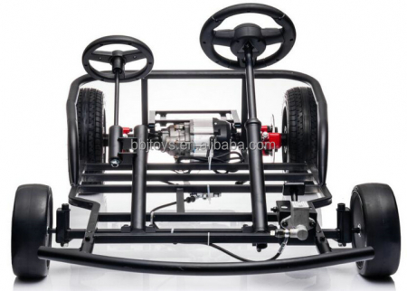 Kart electric pentru 2 copii, Kinderauto Speed7 600W 48V 14Ah, premium, culoare Albastra [3]