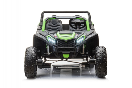 UTV electric pentru 4 copii, Kinderauto Racing 600W 48V 14Ah, premium, culoare Verde [4]