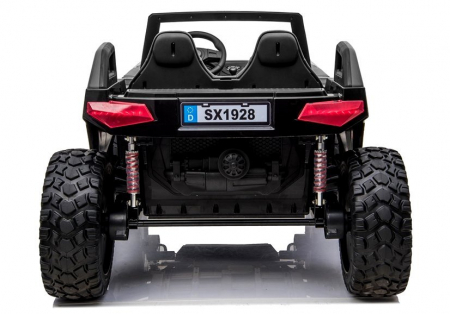 UTV electric pentru copii BJX1928, 400W, 24V, negru [6]